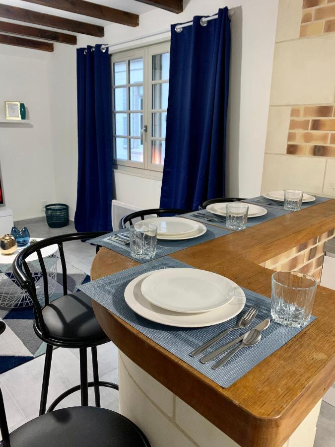 Appartement Les Bleuets - Centre Ville De 쏘뮤흐 외부 사진